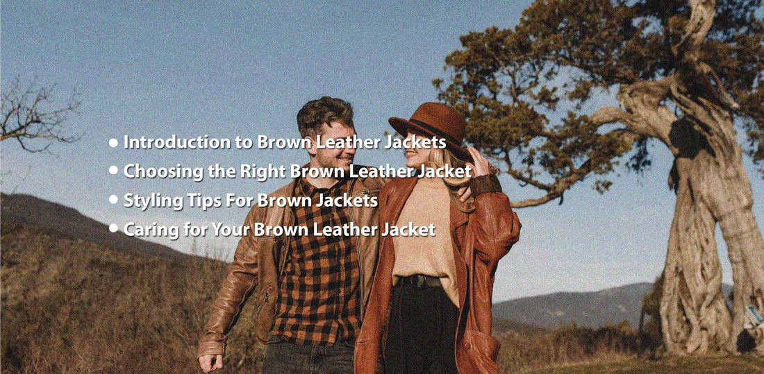 Brown Leather Jackets