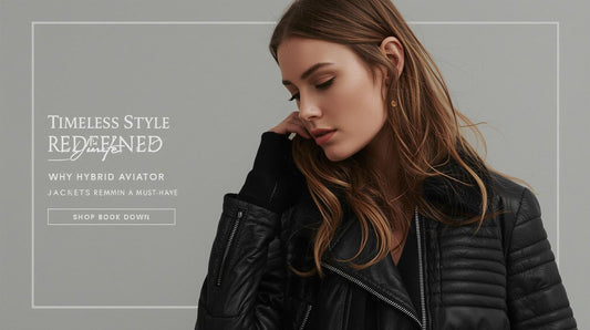 Timeless Style Redefined: Why Hybrid Aviator Jackets Remain a Must-Have