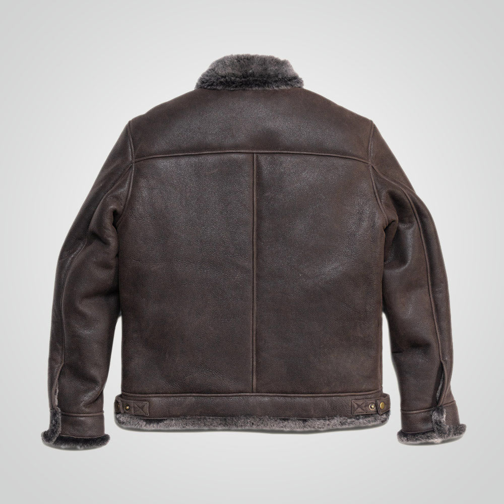 Men's Brown B3 Bomber Jacket