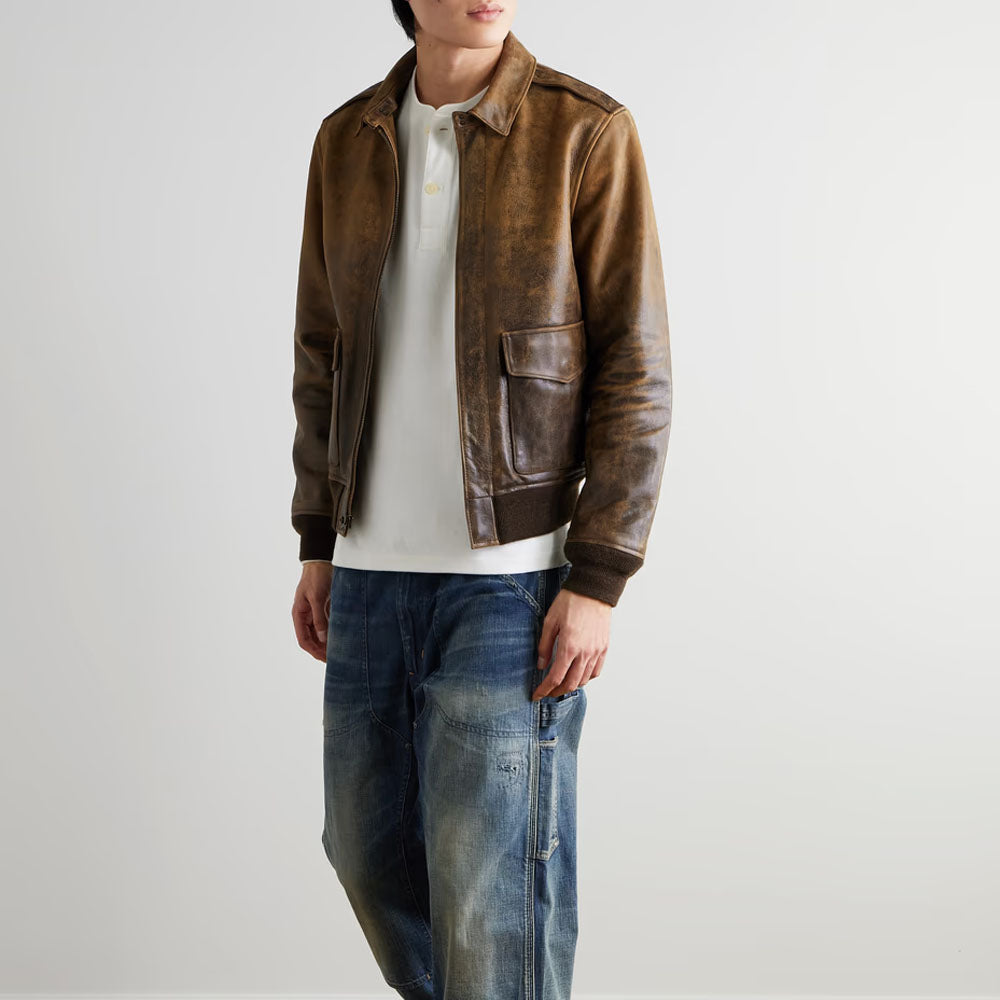 Brown Bomber Jacket