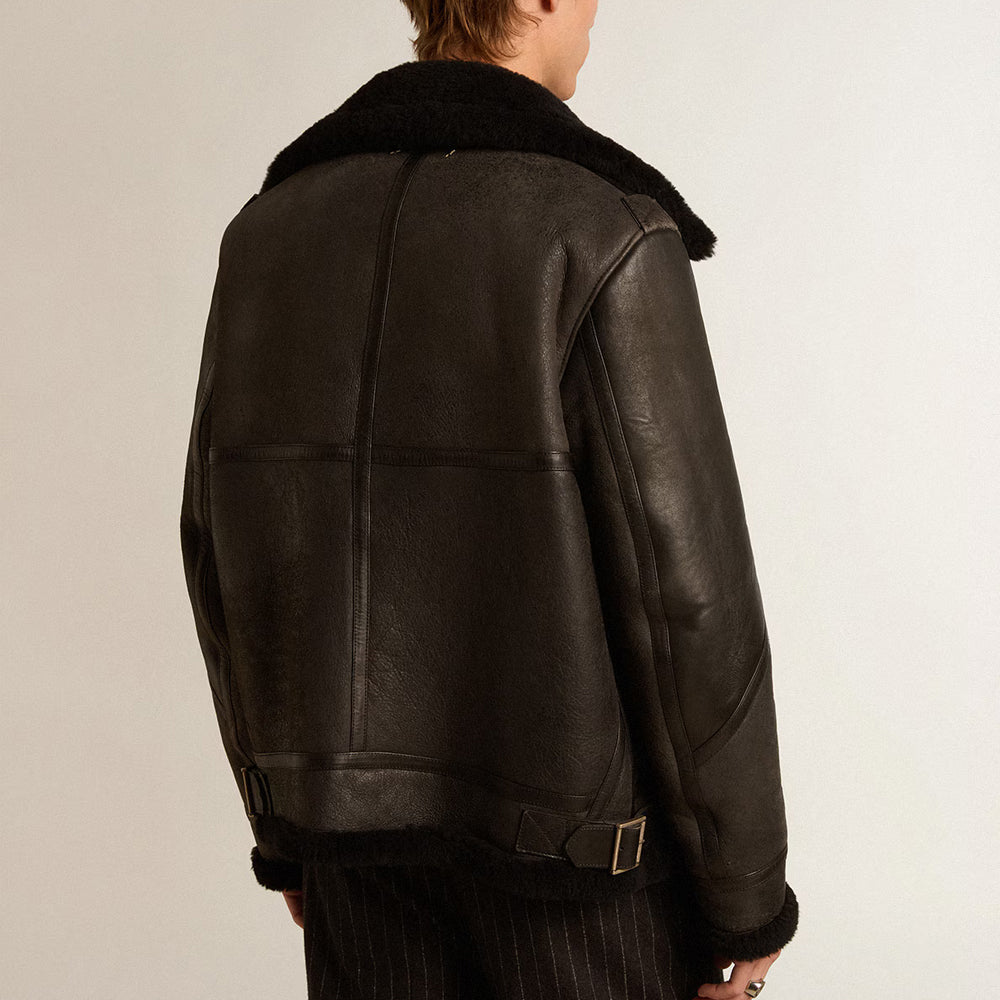Men's B3 Bomber Leather Flight Jacket