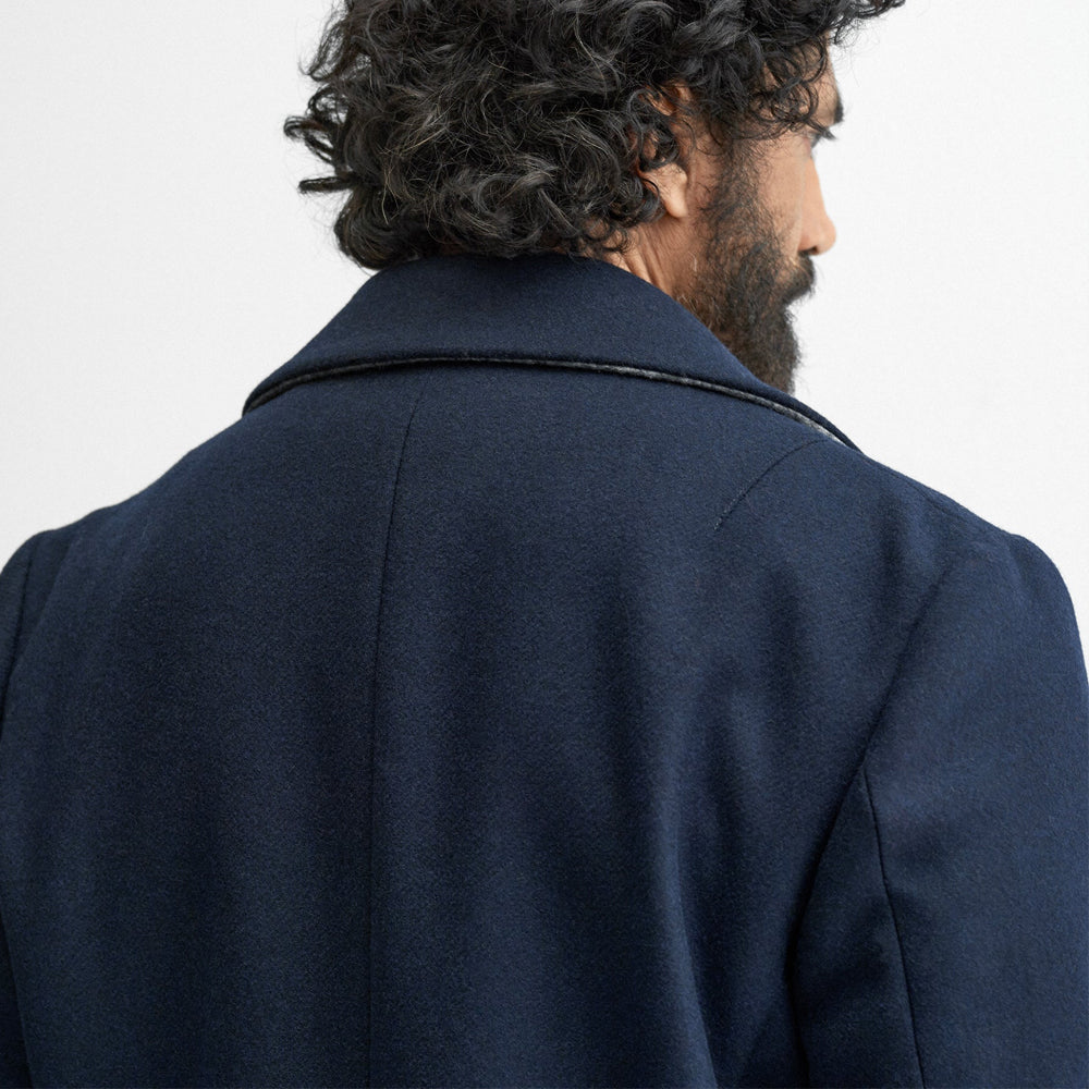 Navy Blue Royal Pea Coat