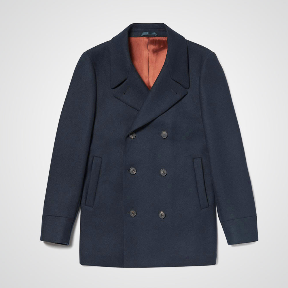 Navy Blue Royal Pea Coat