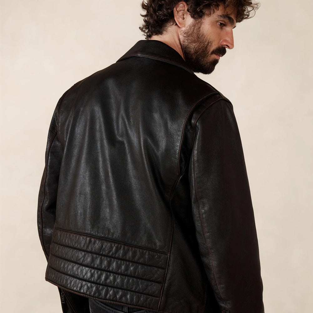 Motorbike Leather Moto Jacket