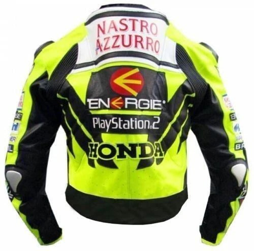 High Quality Leather Honda Nastro Motorcycle Jacket For Racing - bombersflight