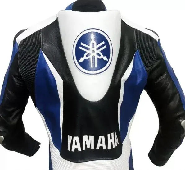 Trending Yamaha Jacket New Motorcycle Cowhide Leather Biker Jacket - bombersflight
