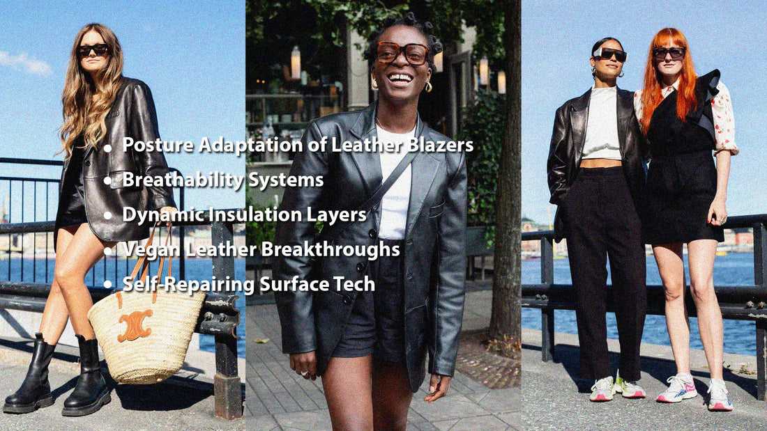 The Engineering Behind Luxury: 10 Cutting-Edge Leather Blazer Technologies