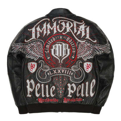 Pelle Pelle Black Immortal Leather Jacket