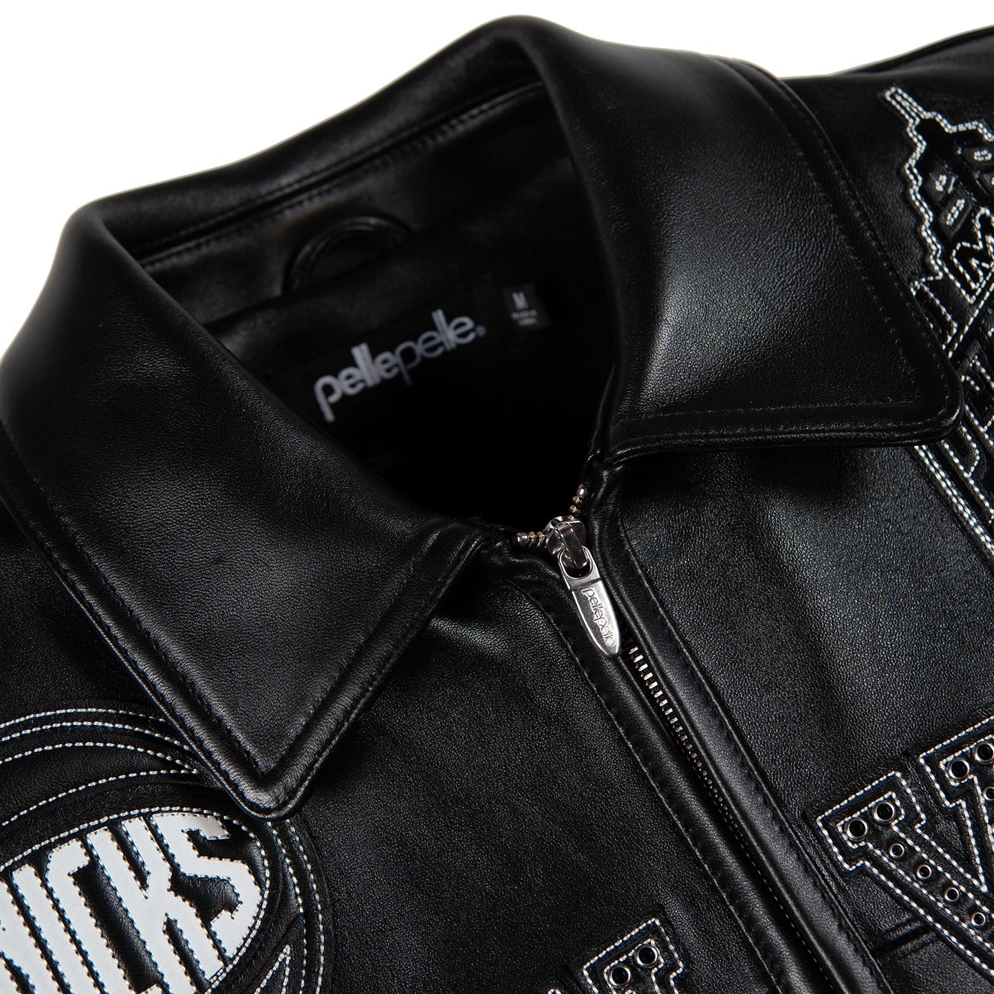 collar of pelle jacket