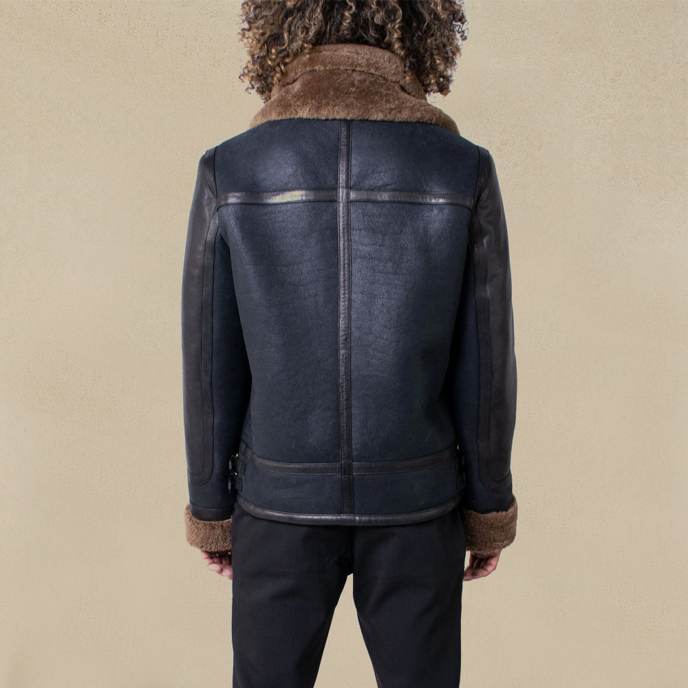 Sheepskin Leather B3 Bomber Jacket