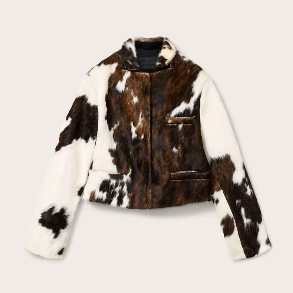 Genuine Cowhide Jacket for Women