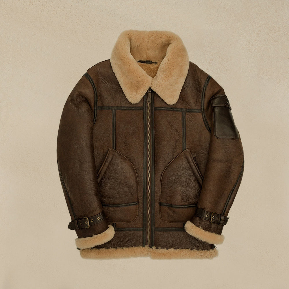 Sheepskin Shearling Long Coat