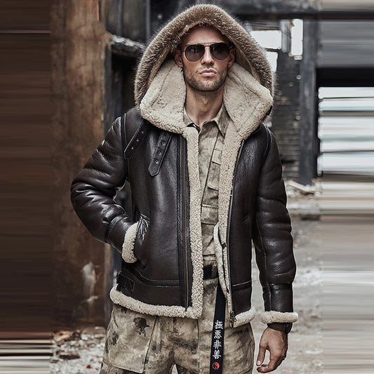 Shearling jacket

