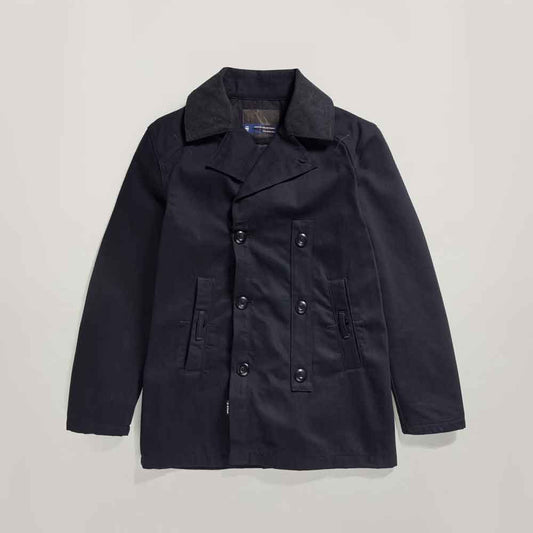 Pea Coat Men's Black