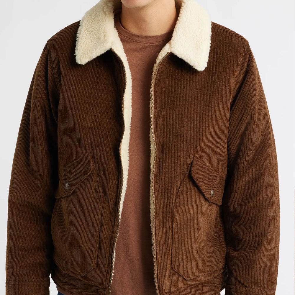 Sherpa Lined Corduroy Jacket