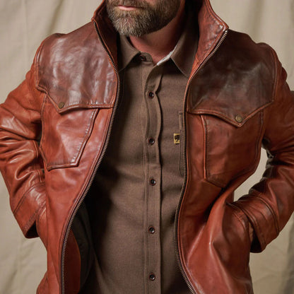 Vintage Leather Jacket
