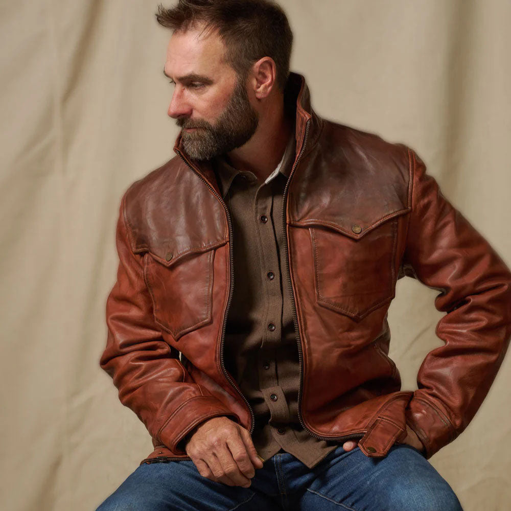 Vintage Leather Jacket