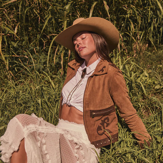 Women Brown Ranch Jacket