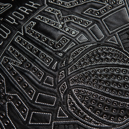 pelle pelle jacket closeup view