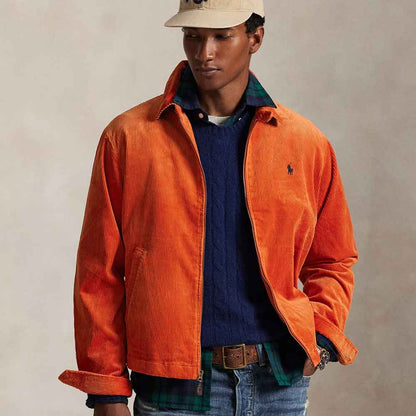 Burnt Orange Corduroy Jacket