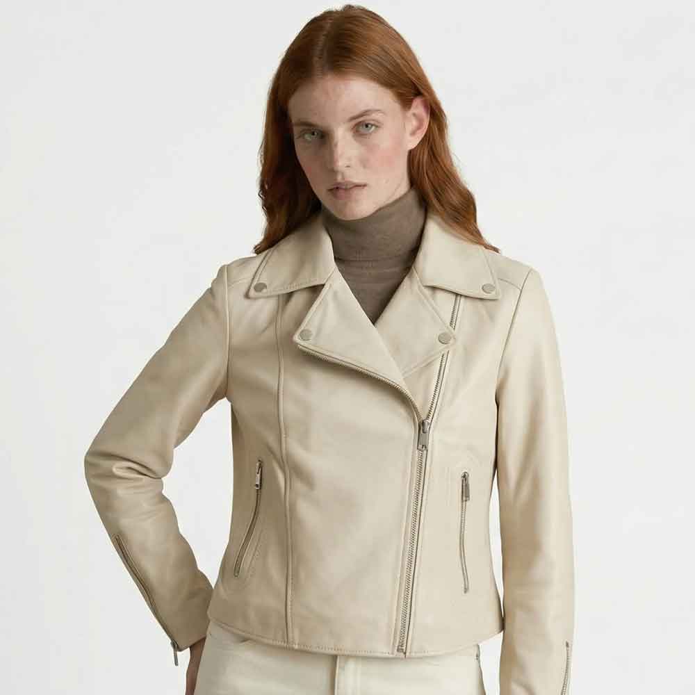 Cropped Beige Jacket