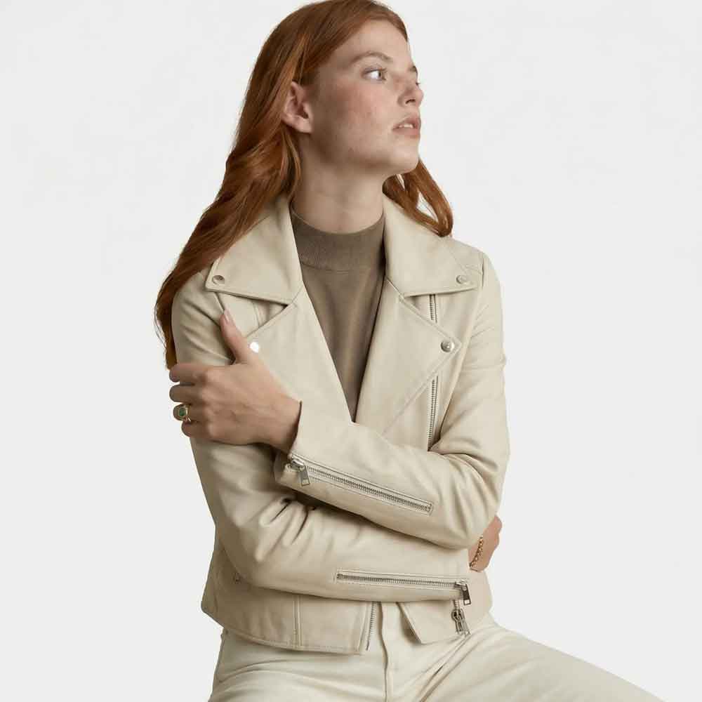 Cropped Beige Jacket