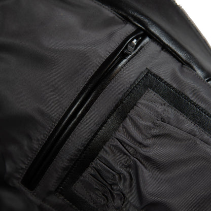 inside zipper of pelle pelle