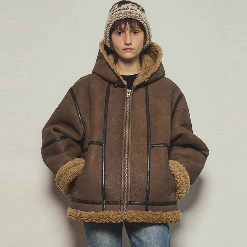 Faux Fur Hooded Jacket