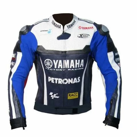 Men’s Yamaha Racing Motorcycle Jacket Trending Yamaha Motorbike Leather Jacket - bombersflight