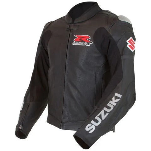Trending Suzuki Jacket Gsxr Motorcycle Leather Race Jacket - bombersflight