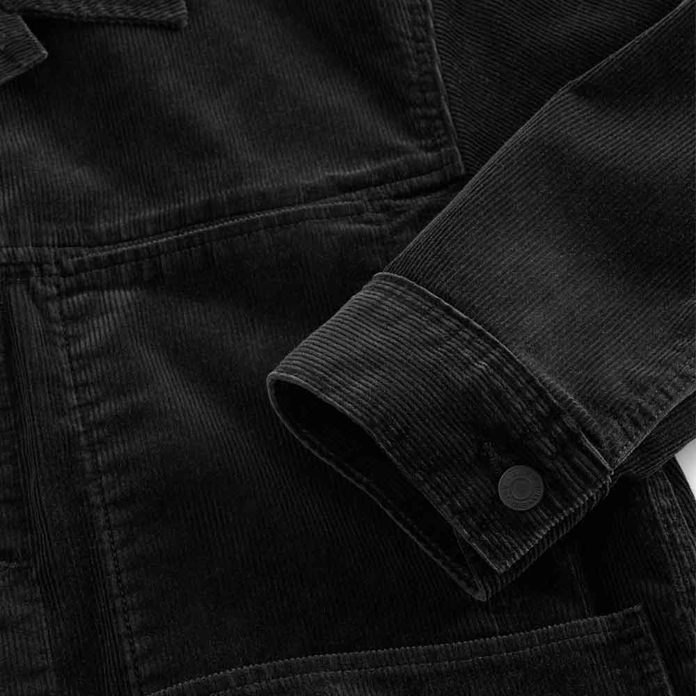 Mens Black Corduroy Jacket