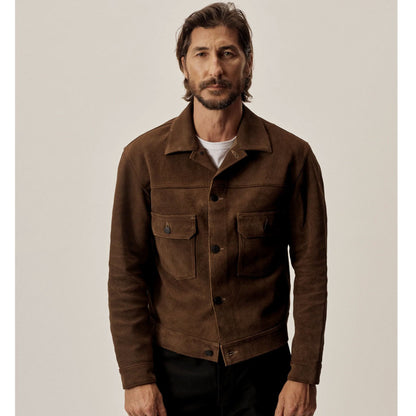 brown suede jacket 