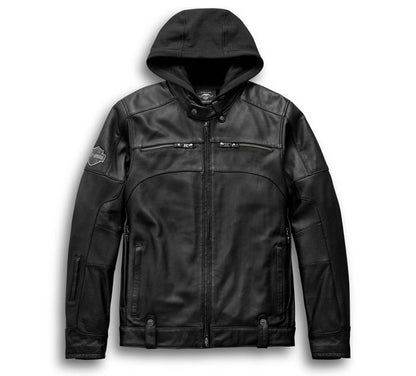 Men's Harley Davison Motorcycle Jacket Genuine Leather Motorbike Jacket - bombersflight